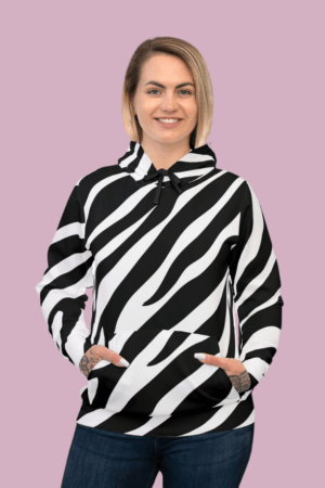 Zebra Athletic Hoodie