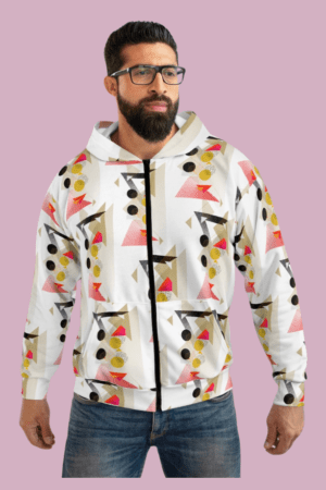 The Ooh Yeah Symmetric Zip Hoodie