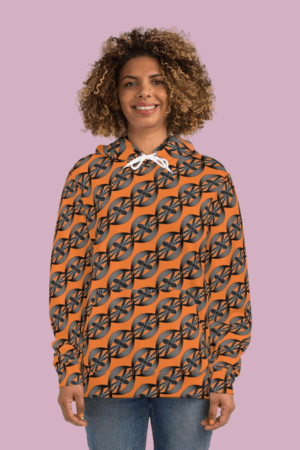 Flowery Eyes Fashion Hoodie