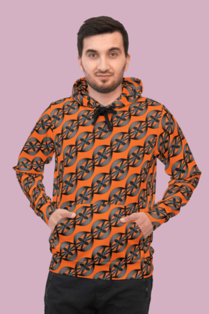 Flowery Eyes Athletic Hoodie