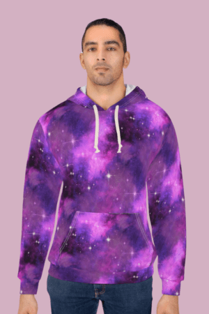 Cosmic Flair Pullover Hoodie